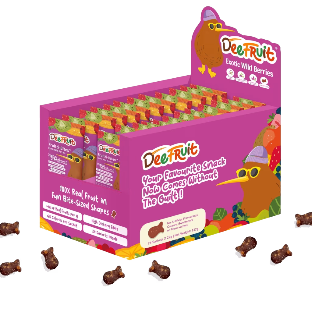 Deefruit Fruitti-Bites - Exotic wild-berries - value bundle